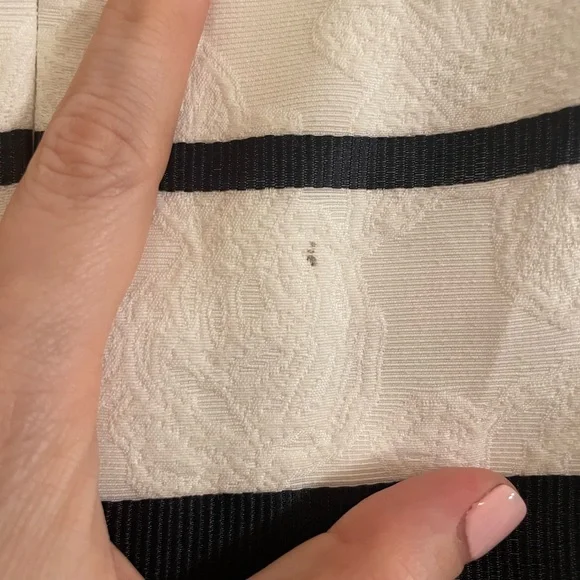 CARMEN MARC VALVO Point Of Sail Dress in Blue And White Stripe - Picture 13 of 15